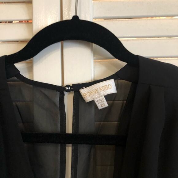 NWT Ronny Kobo Trina Black Top XS - Picture 3 of 9
